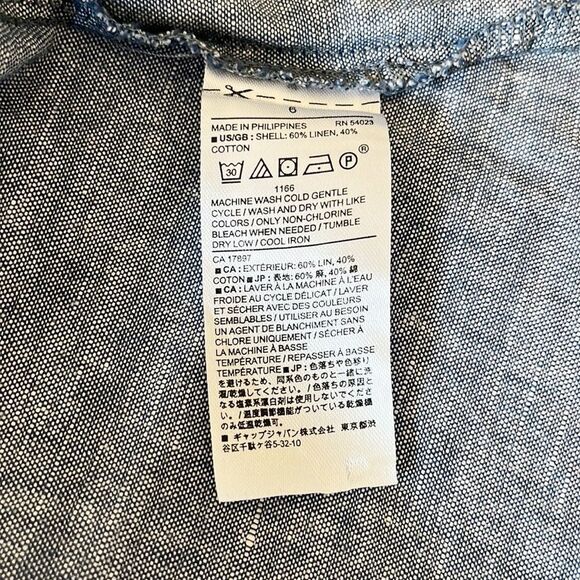 Sleeveless Denim Dress - Picture 8 of 8